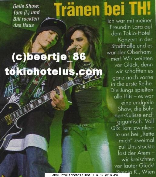 tokio hotel there way down? time running out for tokio hotel? the german rock band sensation falling