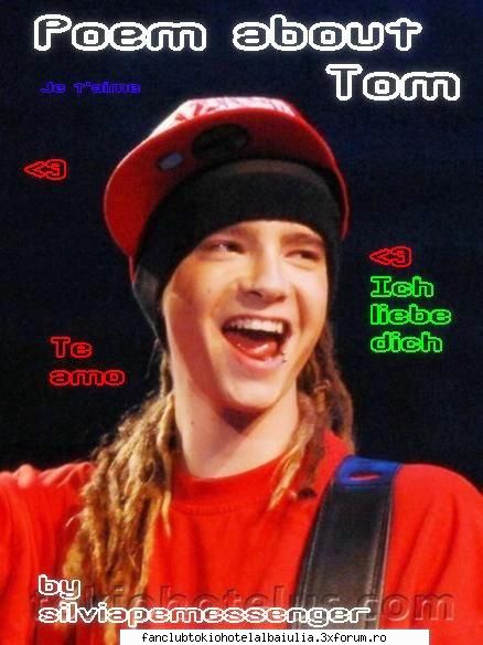 poem about tom aha pei uitati aici poezie prietena .tom love, you know thattom love, and you can't