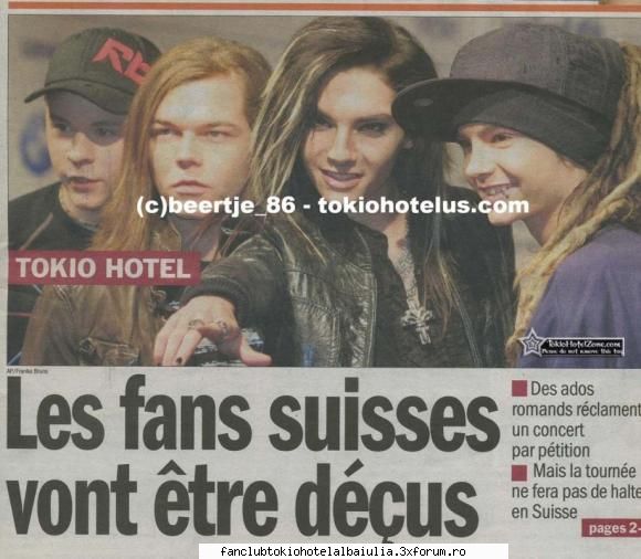 matin (ziar francez): 27.06.2007   ziarul francez "le scrie despre tokio hotel data cine