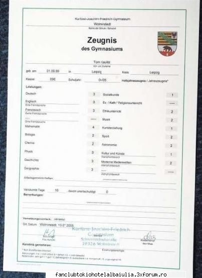 notele lui tom cik asta fisa notele lui...din cate vad are note bune puncteaza altfel noi...la snt