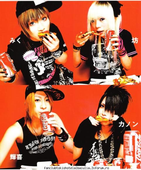 An Cafe - 1. Miku 2. Bou 3. Teruky 4. Kanon - OTHER BANDS