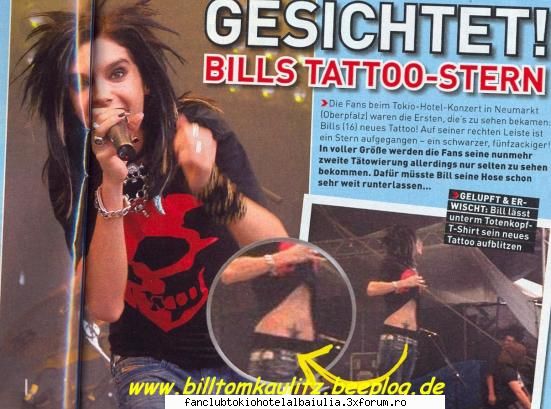 Bill s-a tatuat fara aprobarea parintilor sai ! - love_tom_92 - BILL