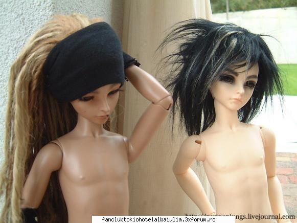 Papusele Kaulitz Twins - ce bronzat e tom - TOKIO HOTEL