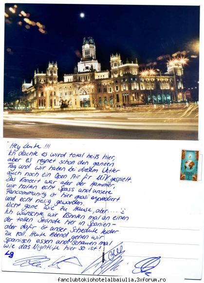 TOKIOHOTEL SCHREIBT DIR EINE KARTE! - love_tom_92 - TOKIO HOTEL