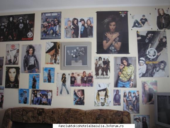 unele din cele mai frumoase postere cu th - si eu pun o poza cu camera mea....dar mai faine - TOKIO HOTEL